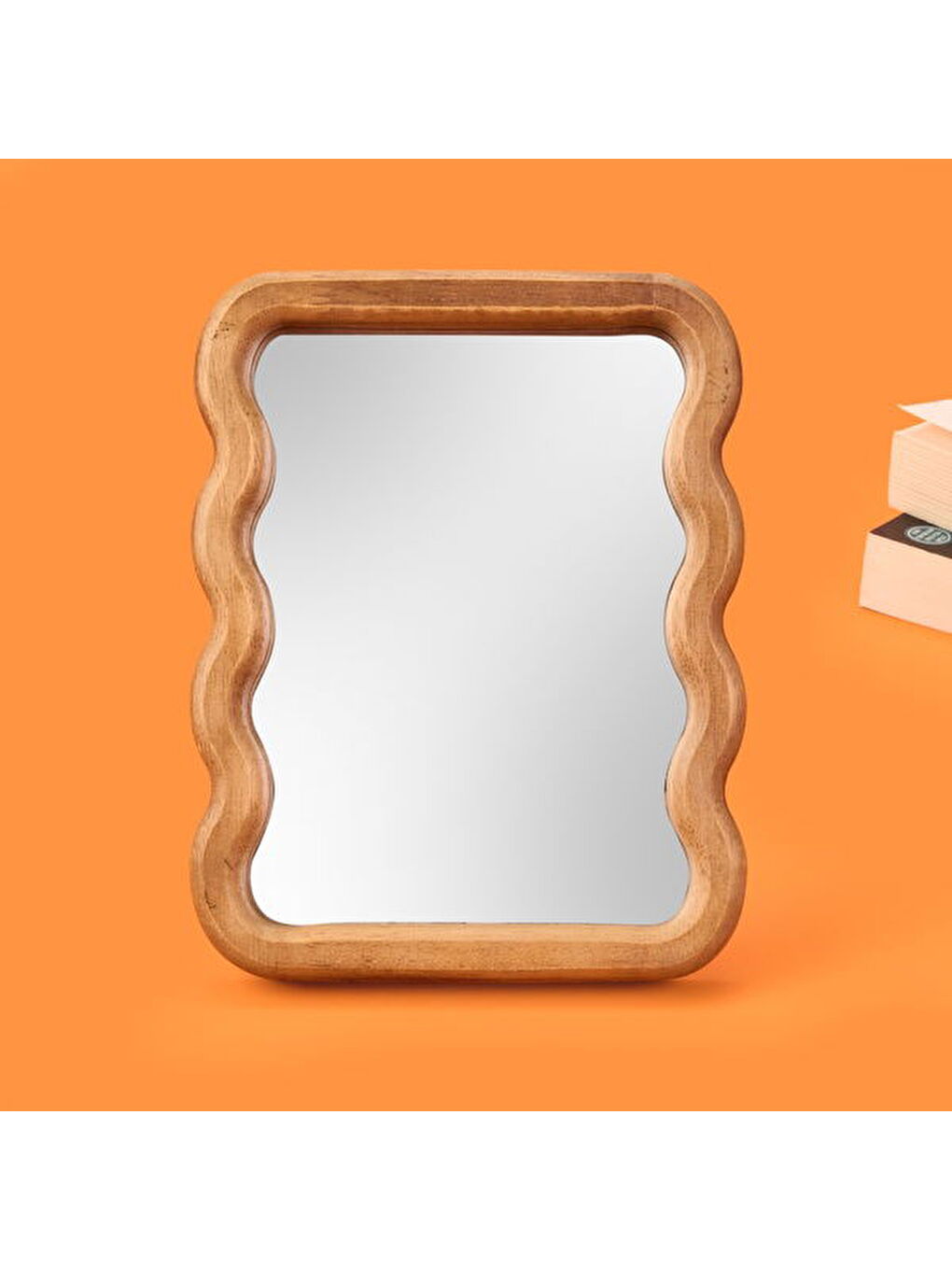 Bath Wavy Ayna - Kahverengi - 22,5 cm-2