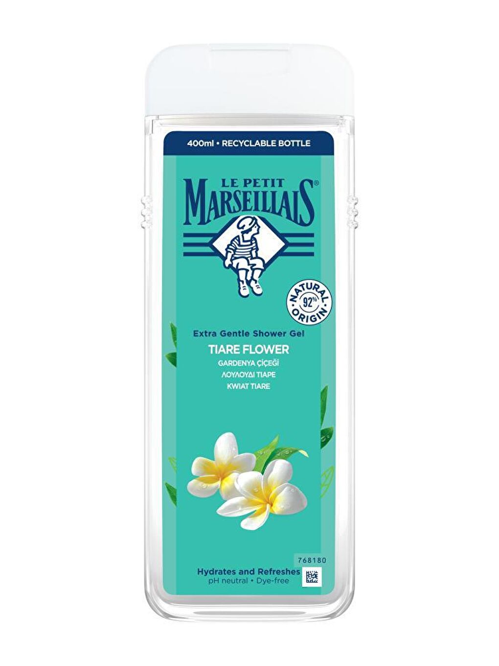 Le Petit Marseillais Renksiz LPM Gardenya Çiçeği 400ml Duş Jeli - 1