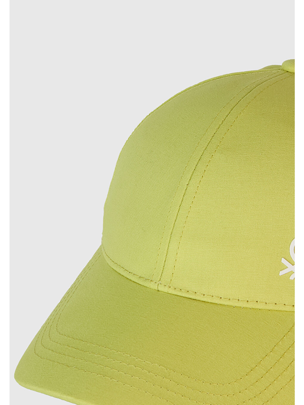 Erkek Çocuk Sarı Önü Logo Baskılı Kep Şapka-1