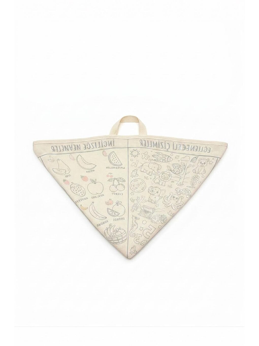 Eğitici Oyun Halısı Silinebilir Boyama Matı Doğum Günü Hediyesi Kreş Aktivite Zemin-4