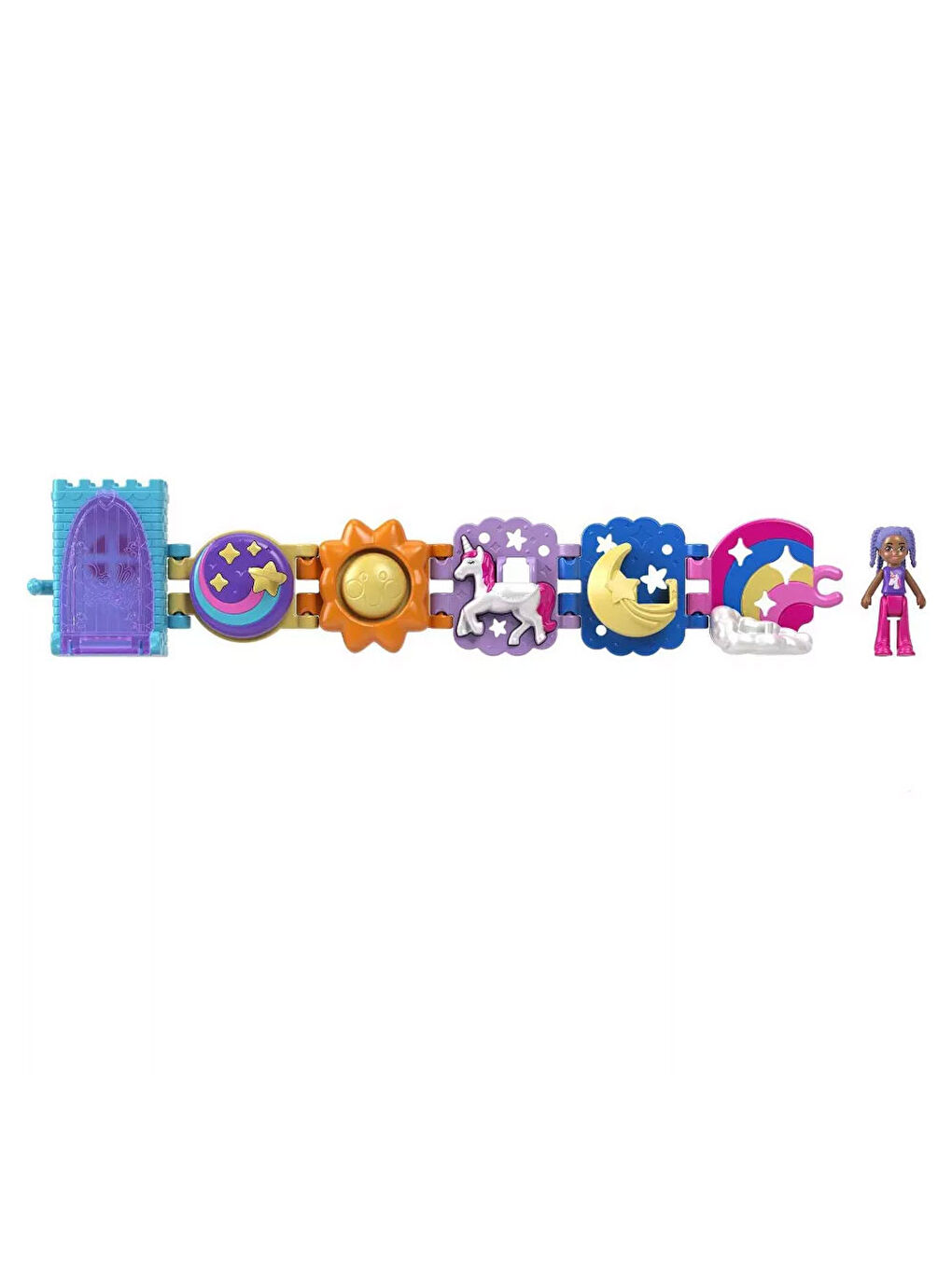 Polly Pocket Renksiz Bileklik Olabilen Sevimli Oyun Setleri HKV67-HKV68 - 2