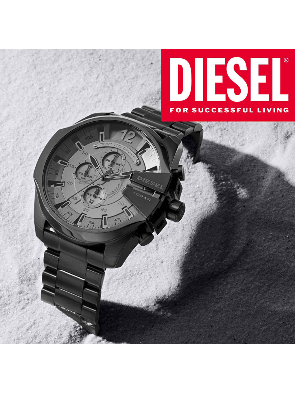 Gri DZ4282 Erkek Kol Saati-3
