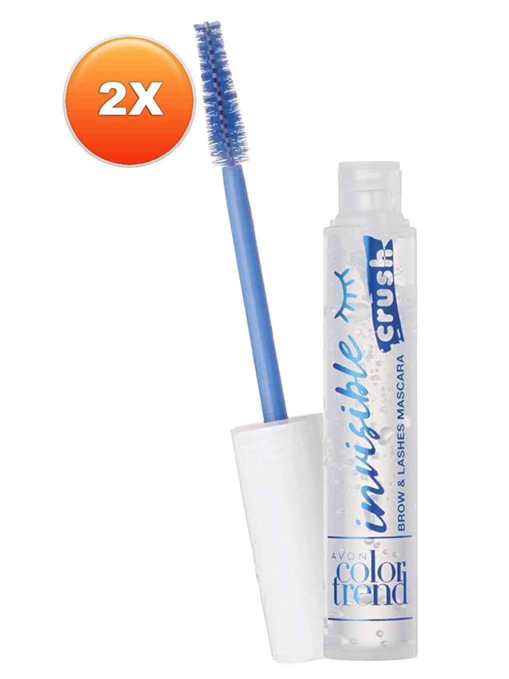 Color Trend Invisible Crush Kaş ve Kirpik Maskarası 2'li Set-1