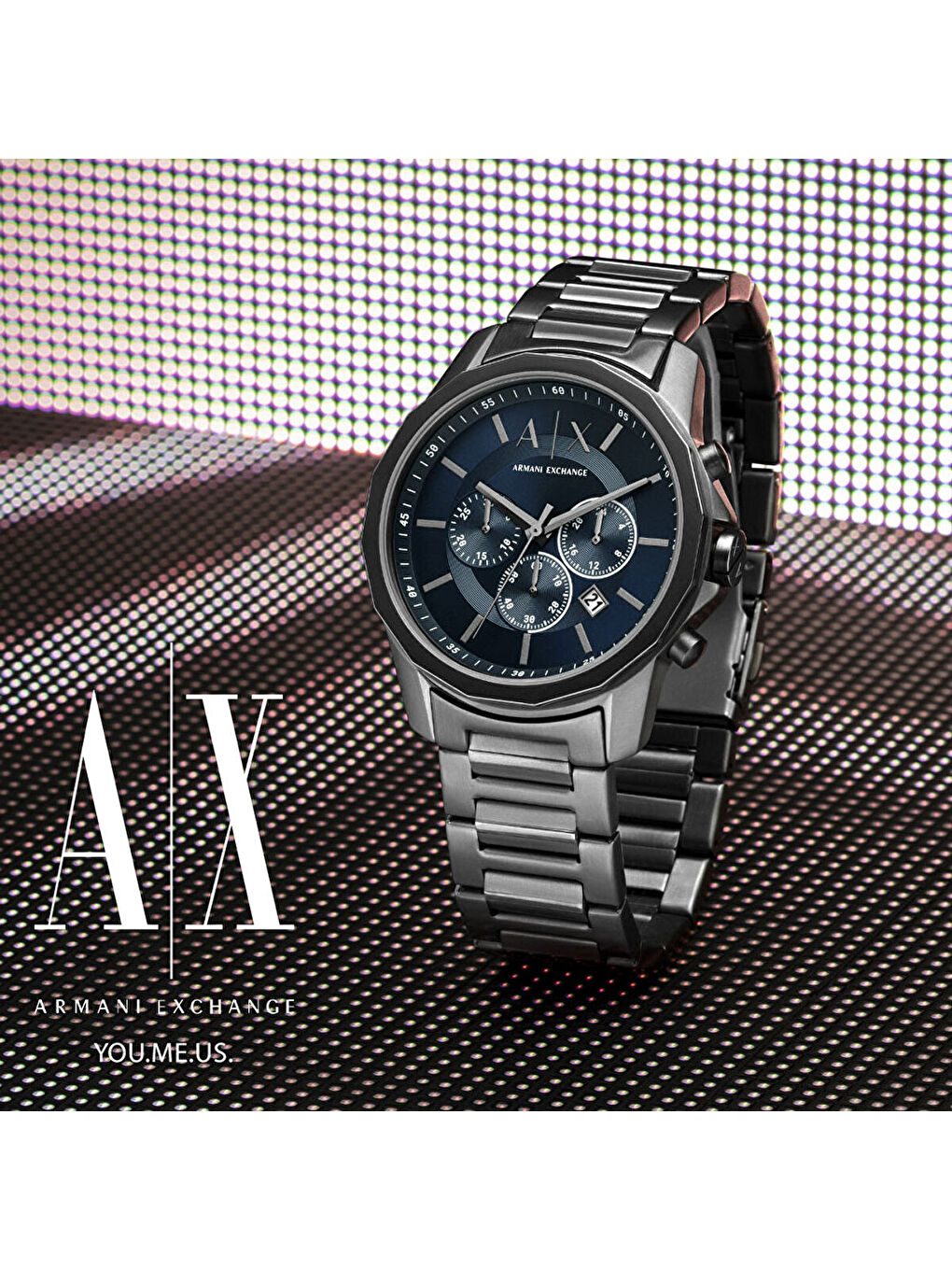 Gri AX1731Erkek Kol Saati-3