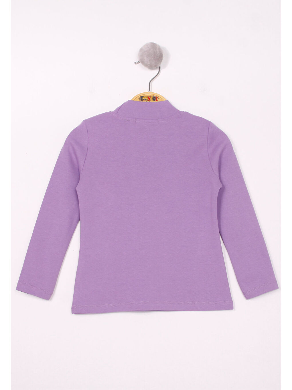 Toontoykids Lila Kız Çocuk  Nakışlı Sweatshirt - 1