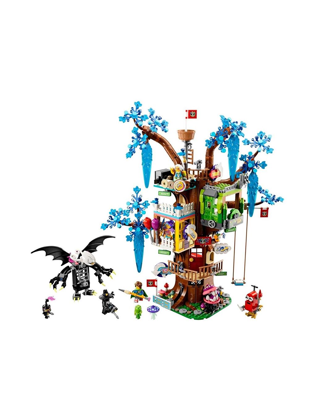 Lego Beyaz-Renklibaskı DREAMZzz Fantastik Ağaç Ev 71461 - 1