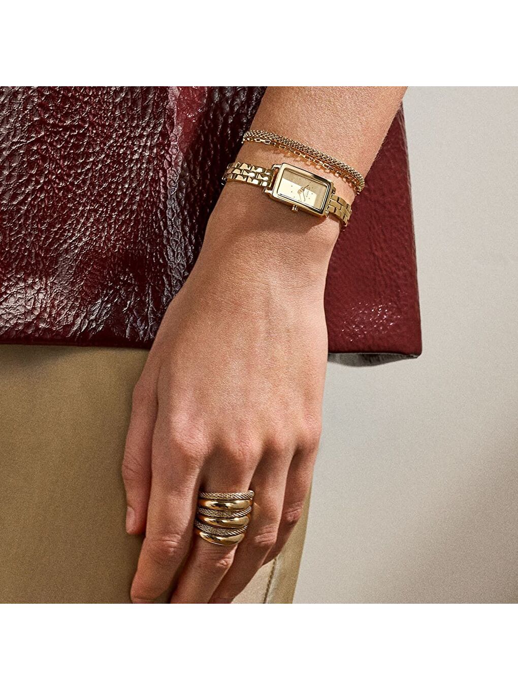 Sarı SKW3154 Kadın Kol Saati-3