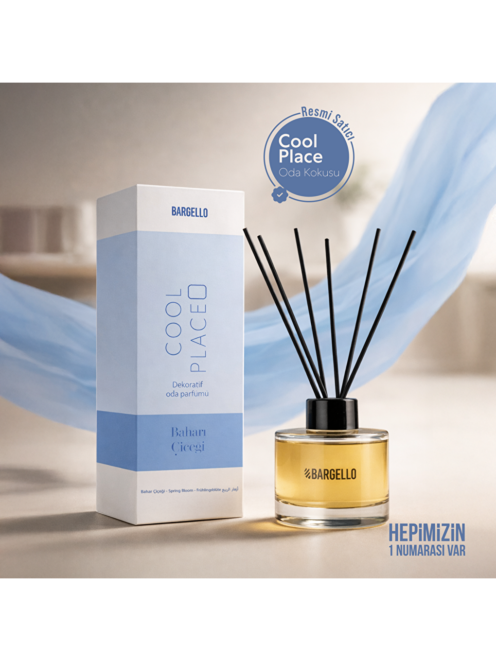 Renksiz Cool Place Bahar Çi̇çeği̇ 120 Ml Dekoratif Ortam Kokusu