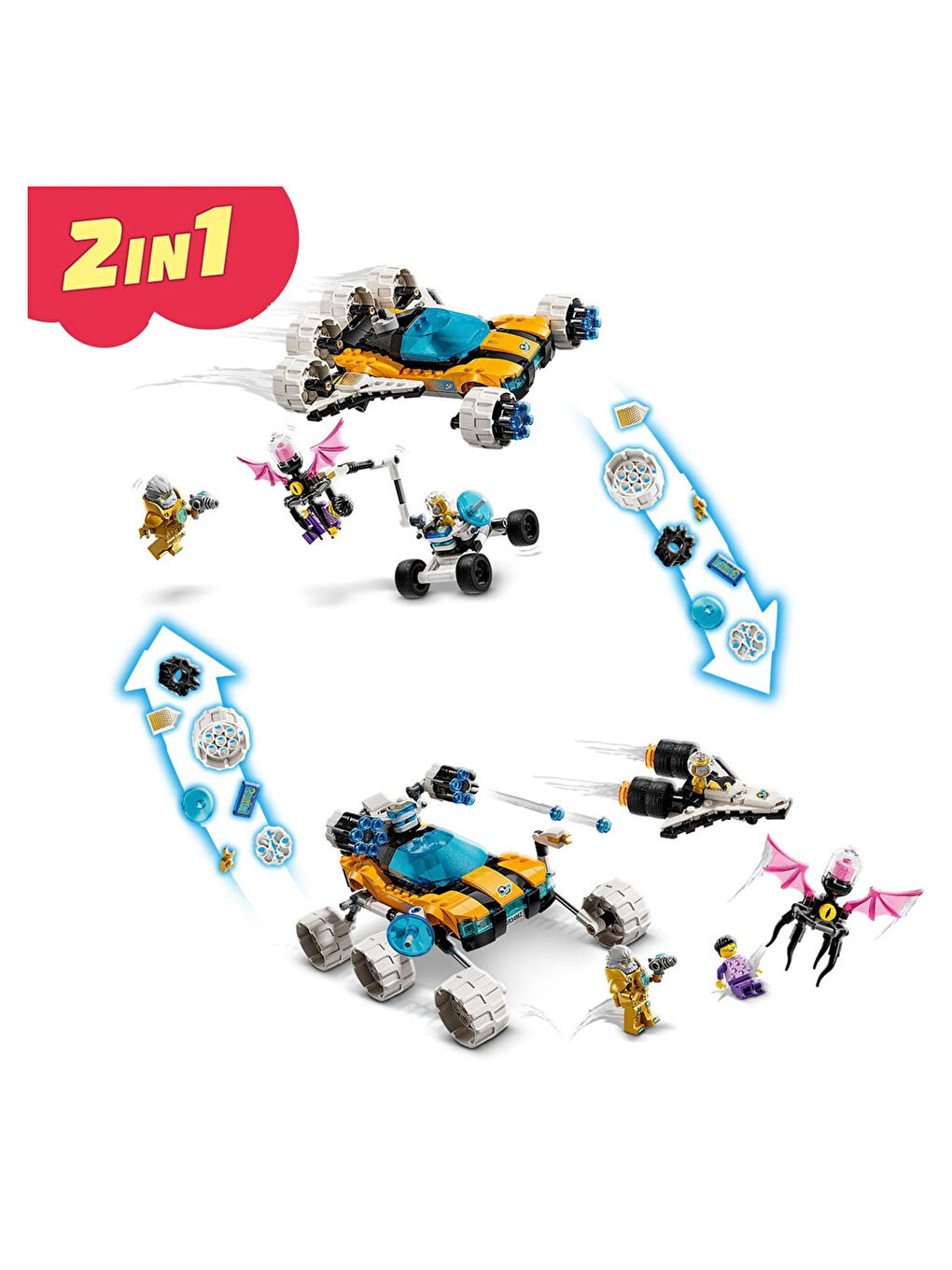 Lego Dreamzzz Bay Oz'Un Uzay Arabası 71475 - 3