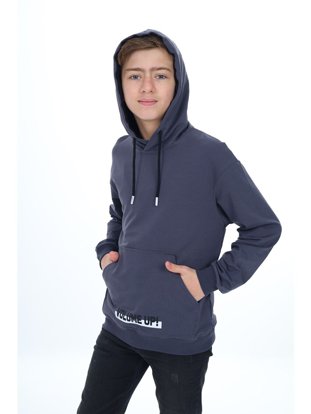 Toontoykids Gri Erkek Çocuk Baskılı Sweatshirt - 2