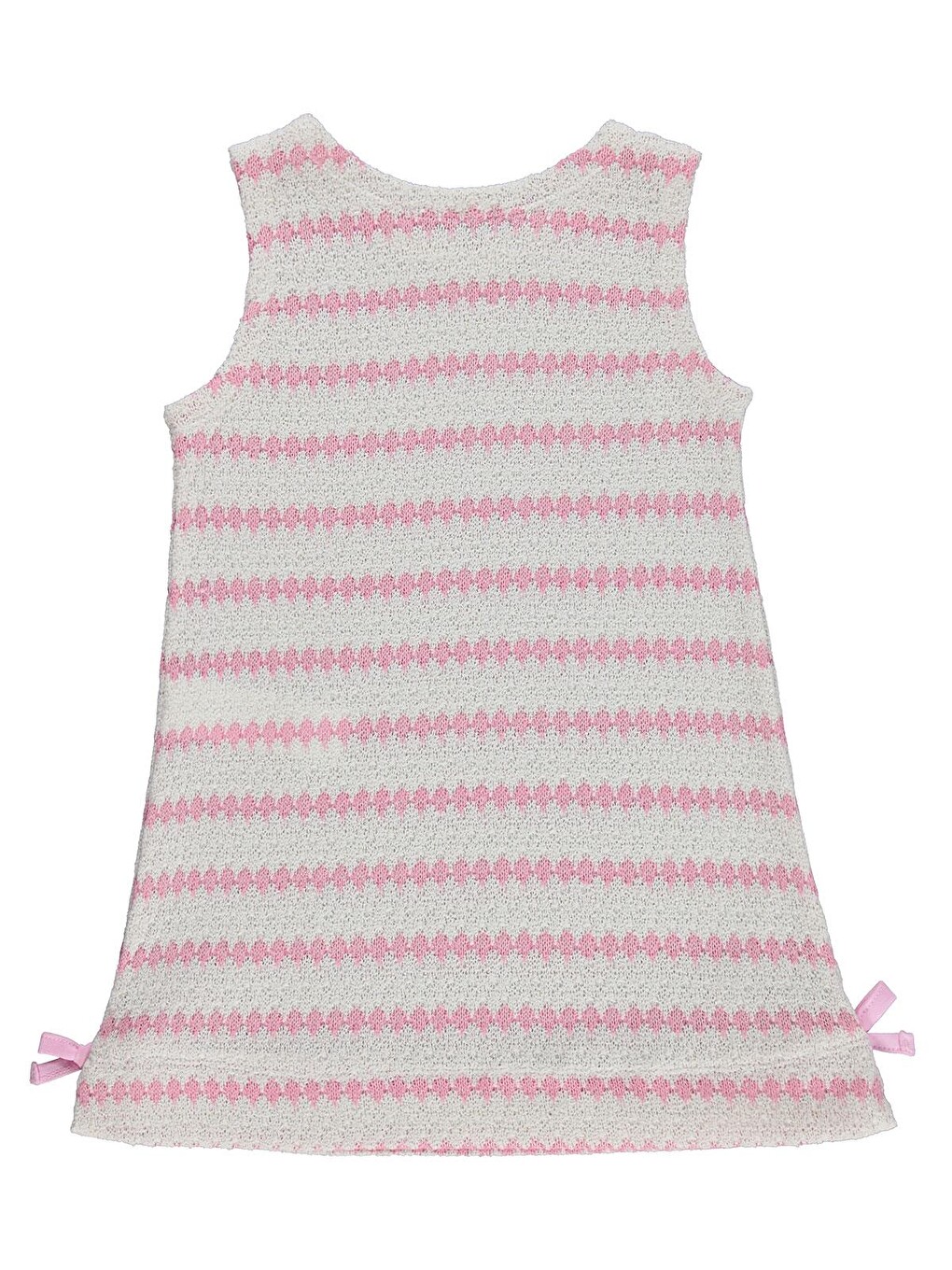 Girls Fiyonklu 2-5 Yaş Elbise - Pembe-1