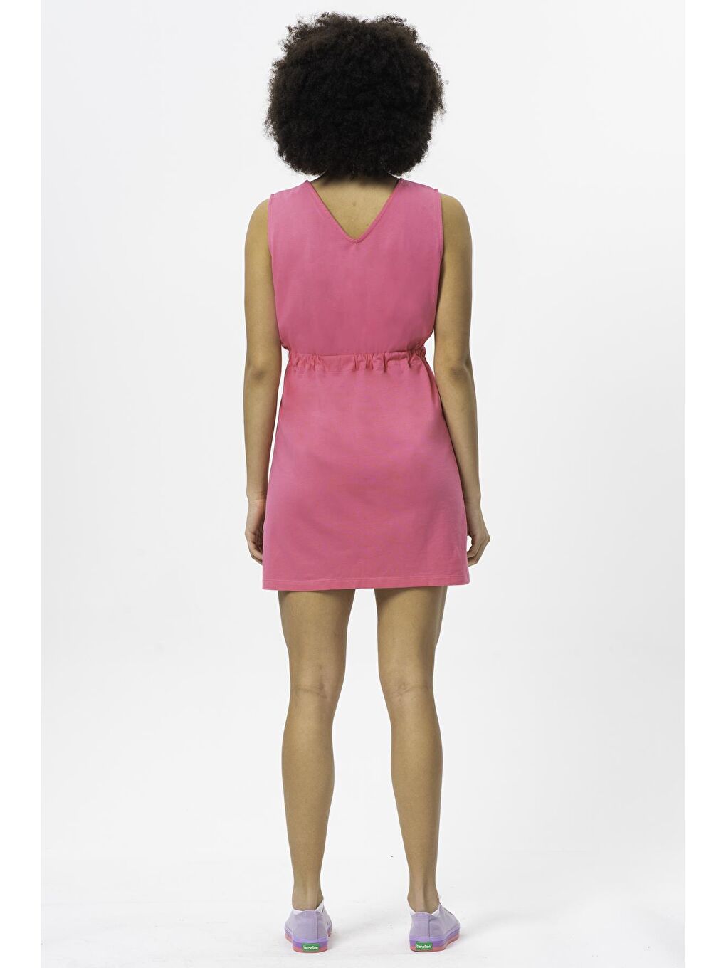 Pembe Kadın Elbise-2