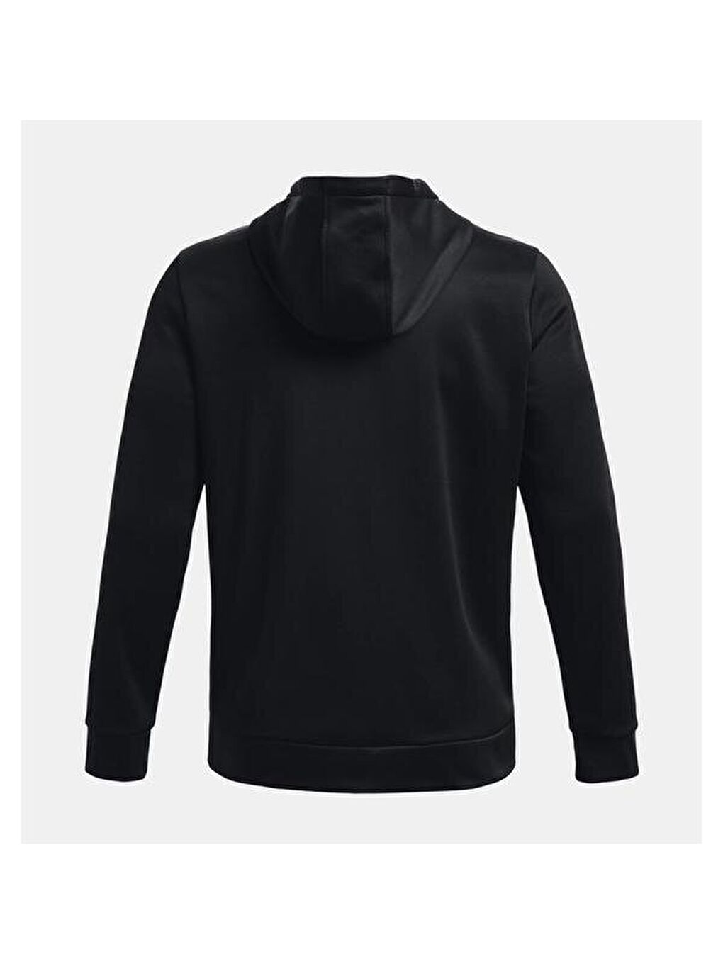 Armour Fleece Erkek Siyah Kapüşonlu Ceket-2