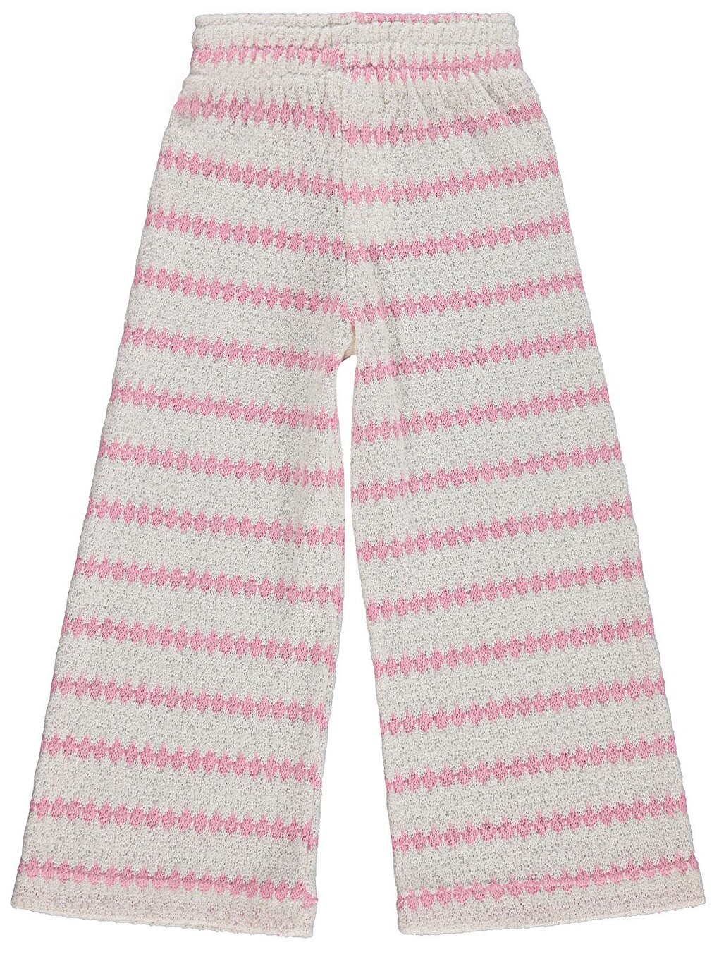 Girls Bol Paça 6-9 Yaş Pantolon - Pembe-1
