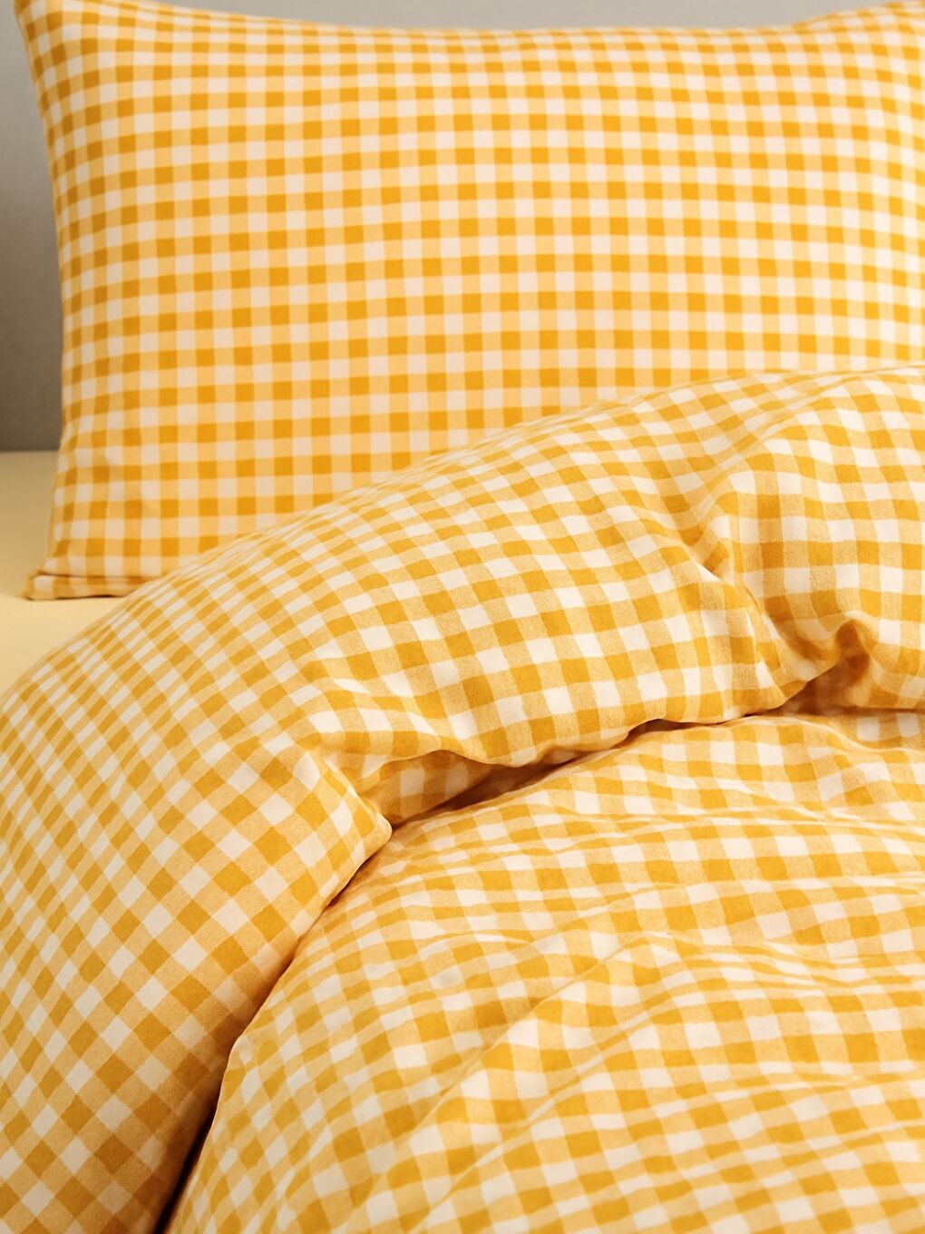 Ranforce Sarı Tek Kişilik Nevresim Seti-2