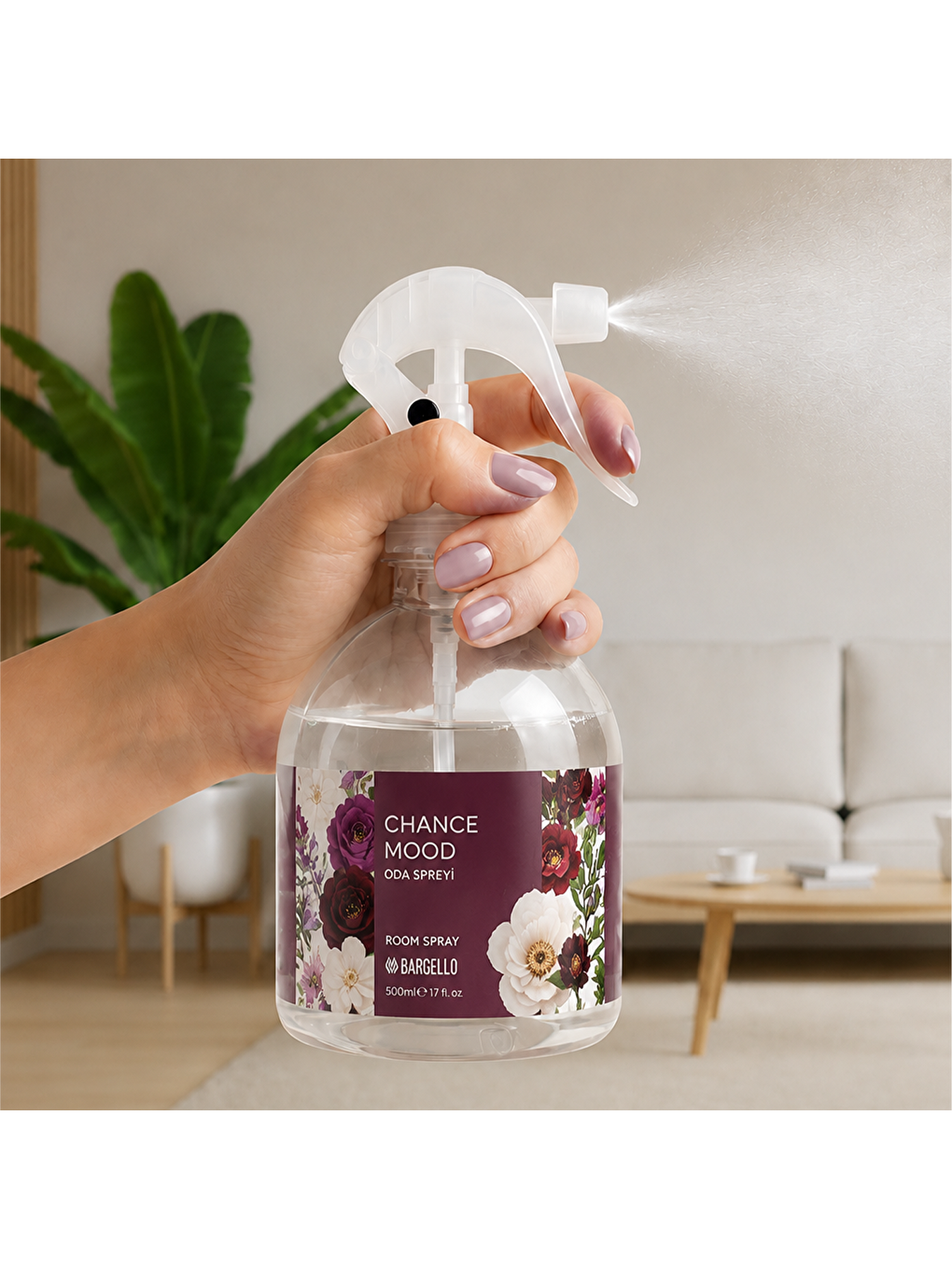 Renksiz Chance Mood 485 Ml Plasti̇k Sprey Ortam Kokusu-2