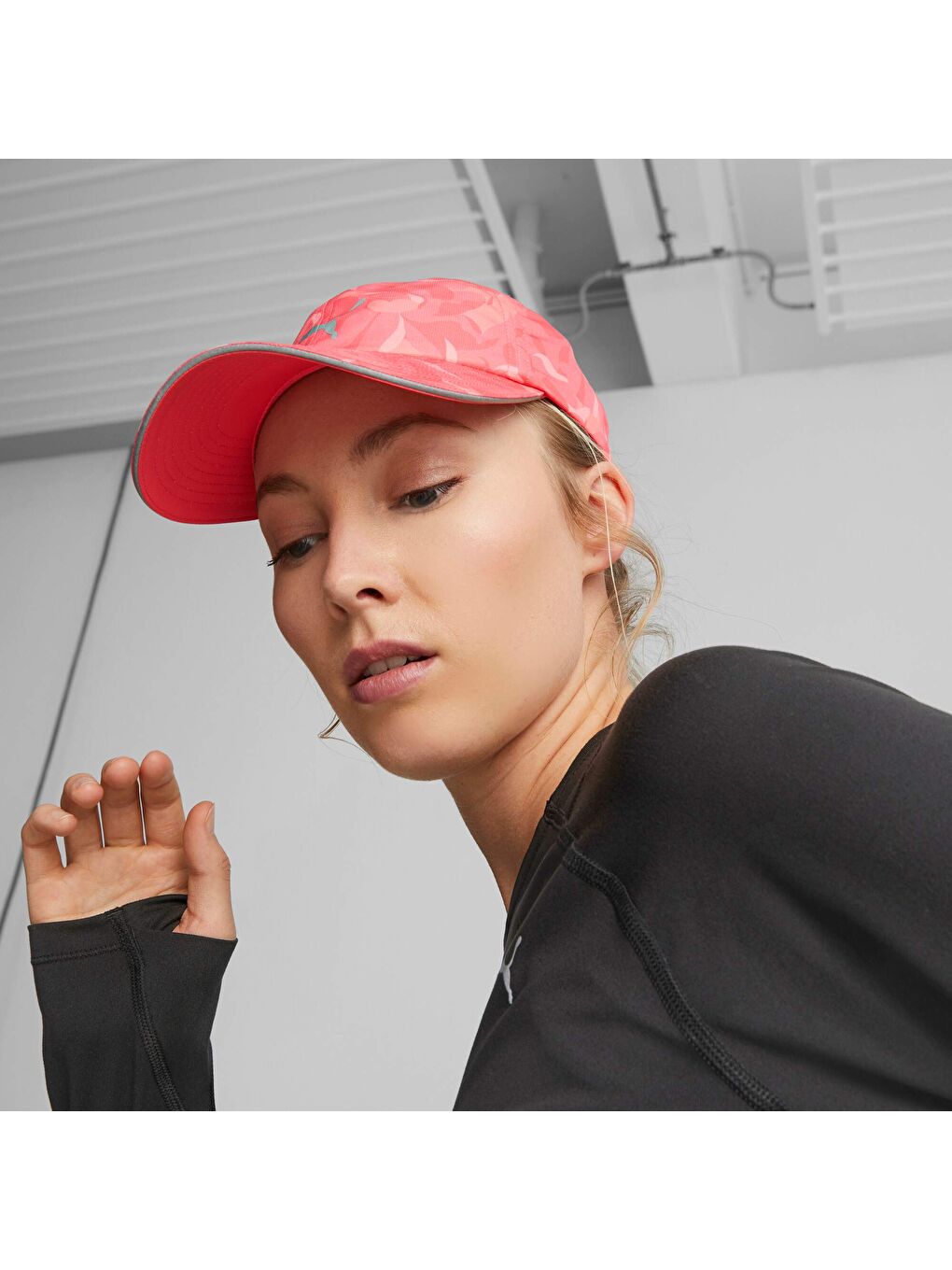 Pembe QUICK Dry Antrenman Şapkası-4