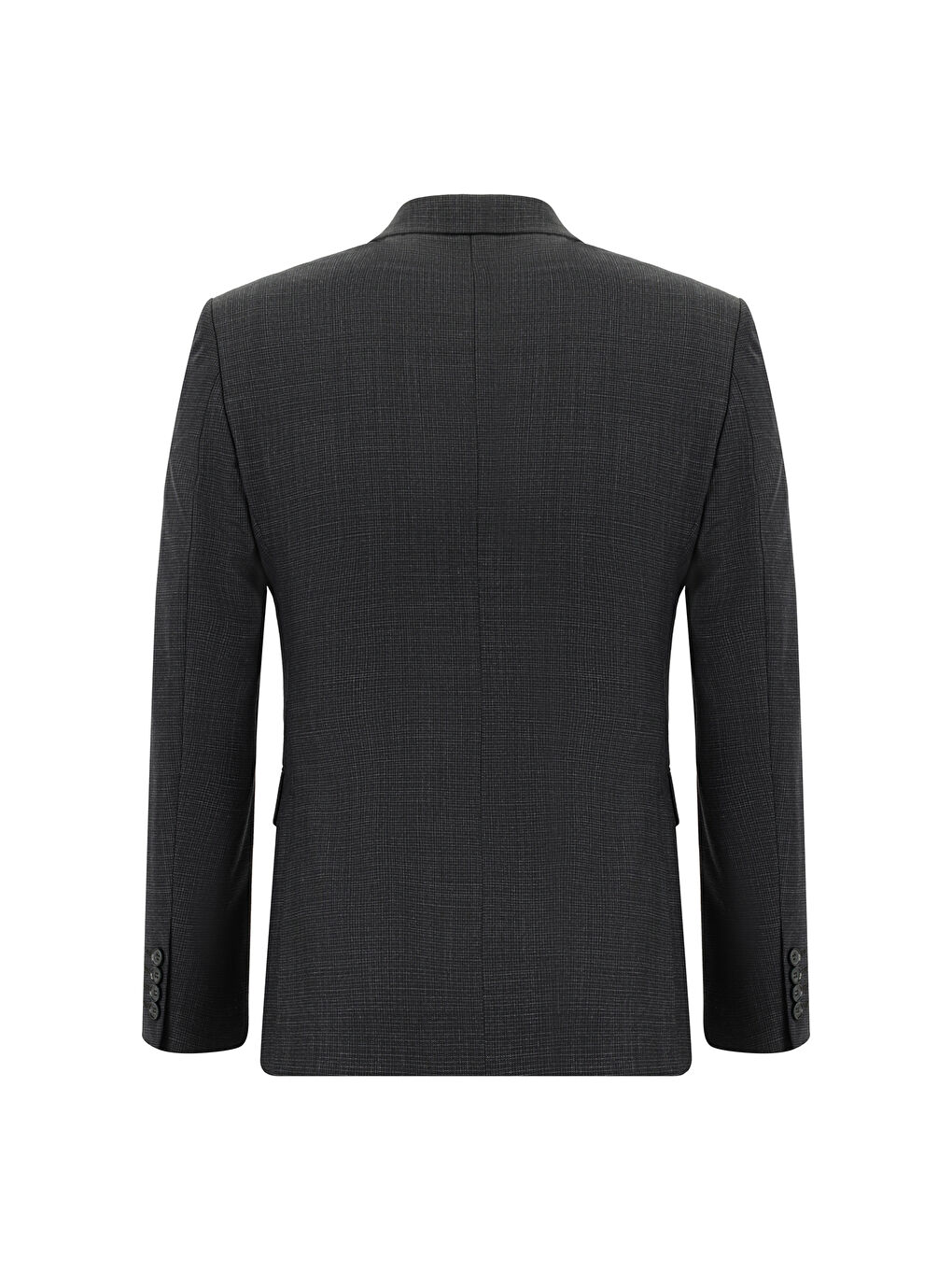 Kahverengi Super Slim Fit Ekstra Dar Kesim Klasik Desenli Takım Elbise-2