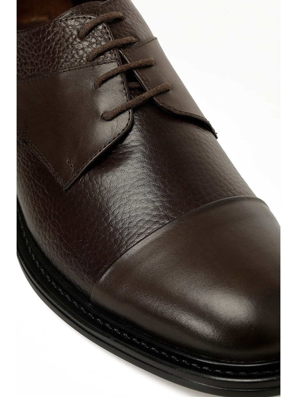 SELEN 5PR Kahverengi Erkek Klasik Ayakkabı-6