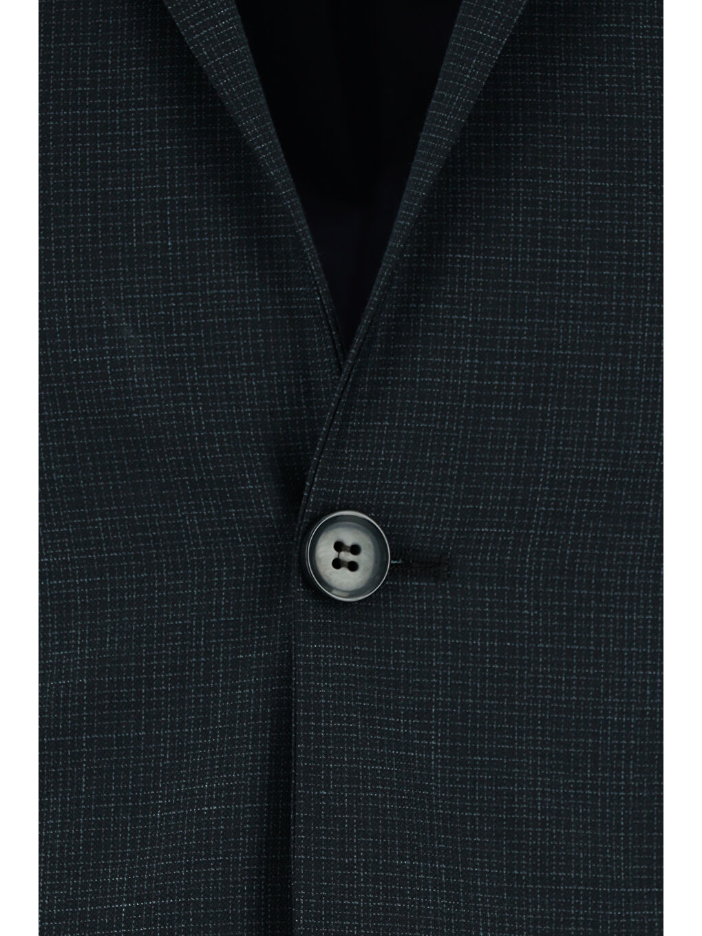 Yeşil Super Slim Fit Ekstra Dar Kesim Klasik Desenli Takım Elbise-3