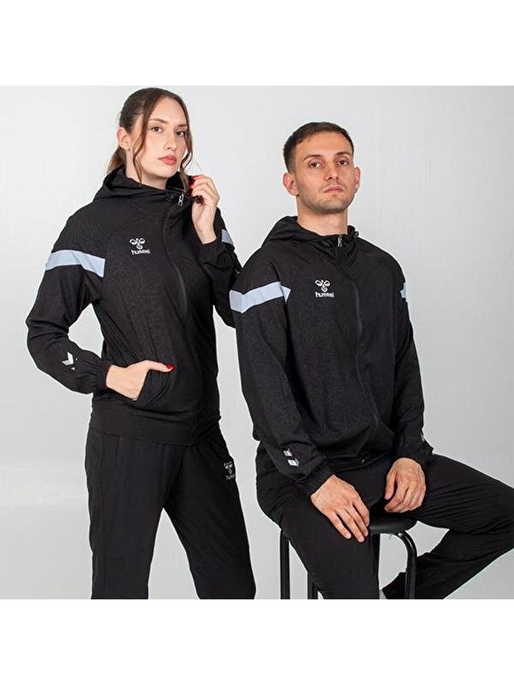 Flex Erkek Siyah Kapüşonlu Ceket-3