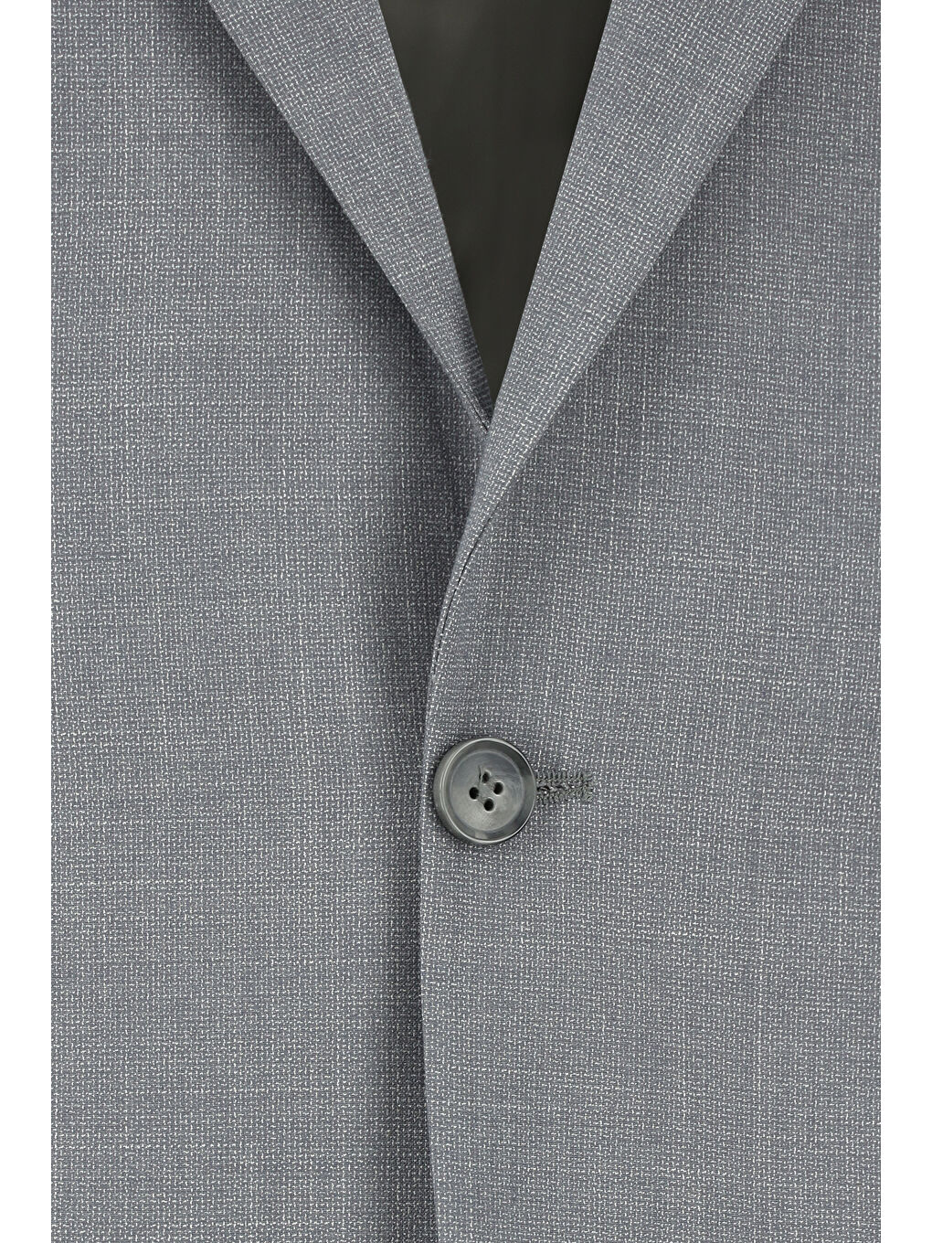 Gri 4 Drop Relaxed Fit Rahat Kesim Desenli Takım Elbise-3