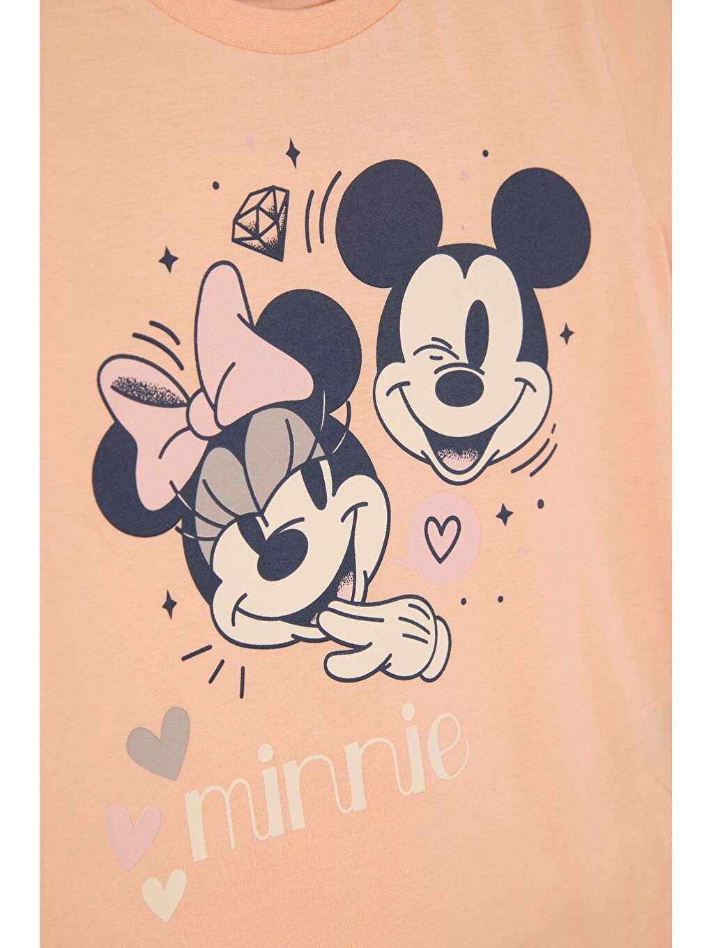 Pembe Minnie Mouse Lisanslı Kız Çocuk 2'li Takım 21994-2
