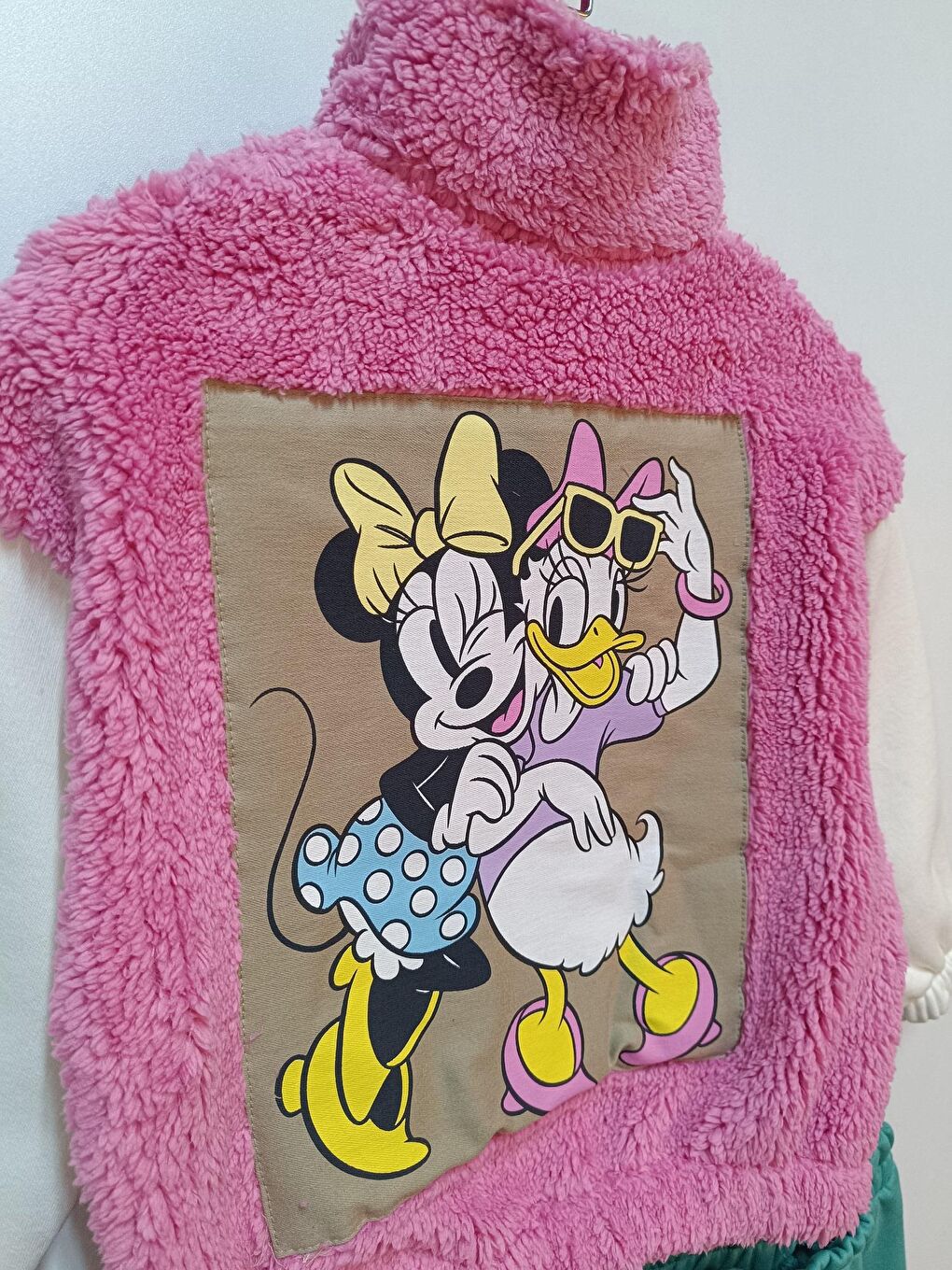Pembe Minnie Mouse Lisanslı Kız Çocuk 2'li Takım 22039-3