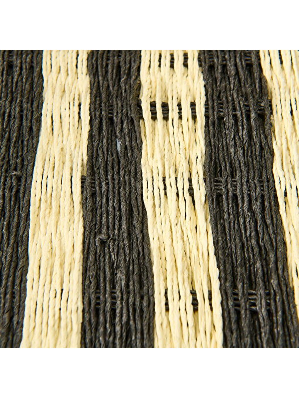 Ekru Deco Acerra Dekoratif Tepsi - Siyah / Krem - 22x22x5 cm-1