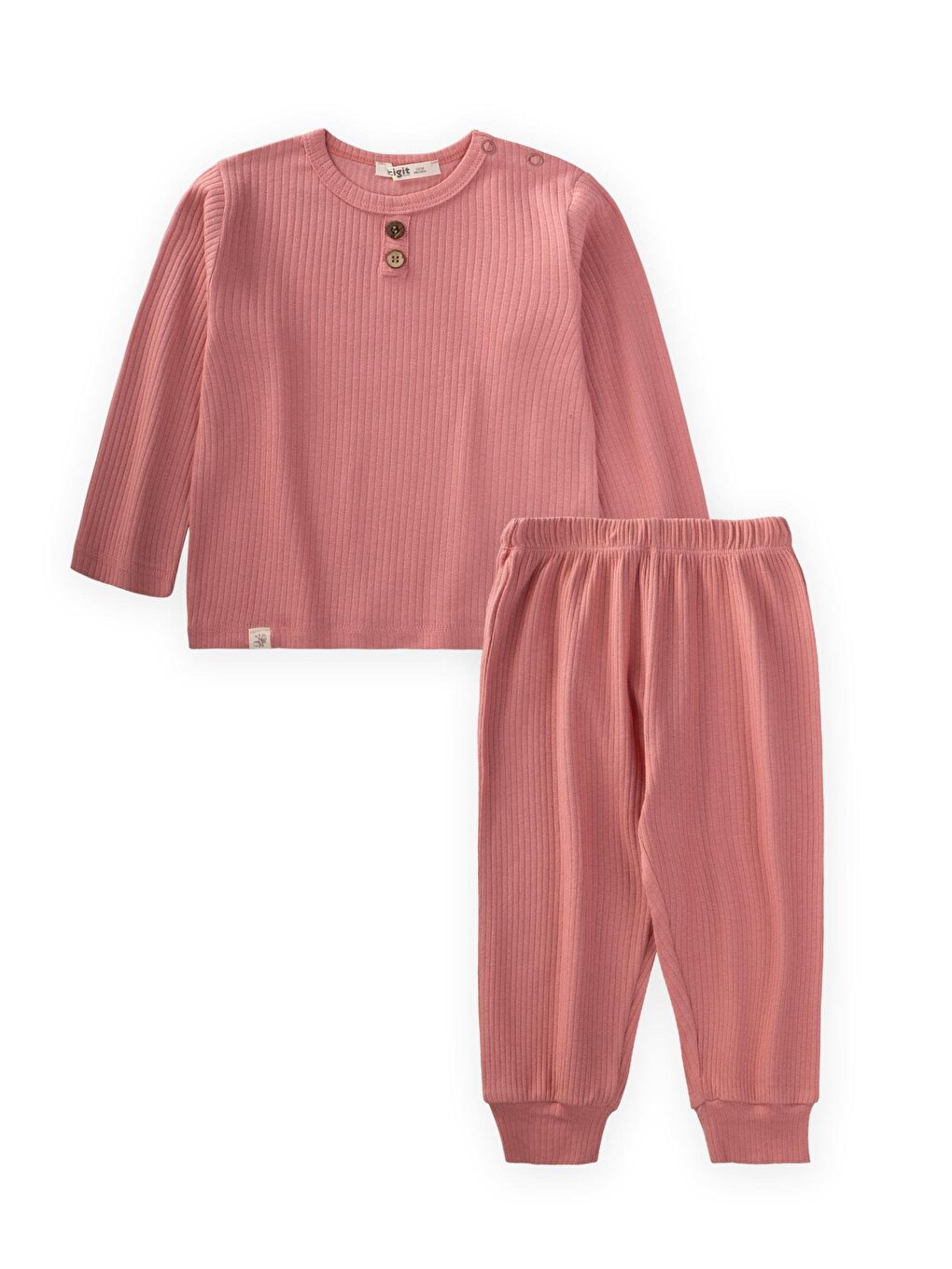 Turuncu Fitilli Basic Mevsimlik Takım 0-5 Yaş Yavruağzı