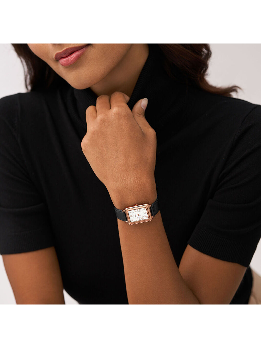 Siyah FES5310 Kadın Kol Saati-3