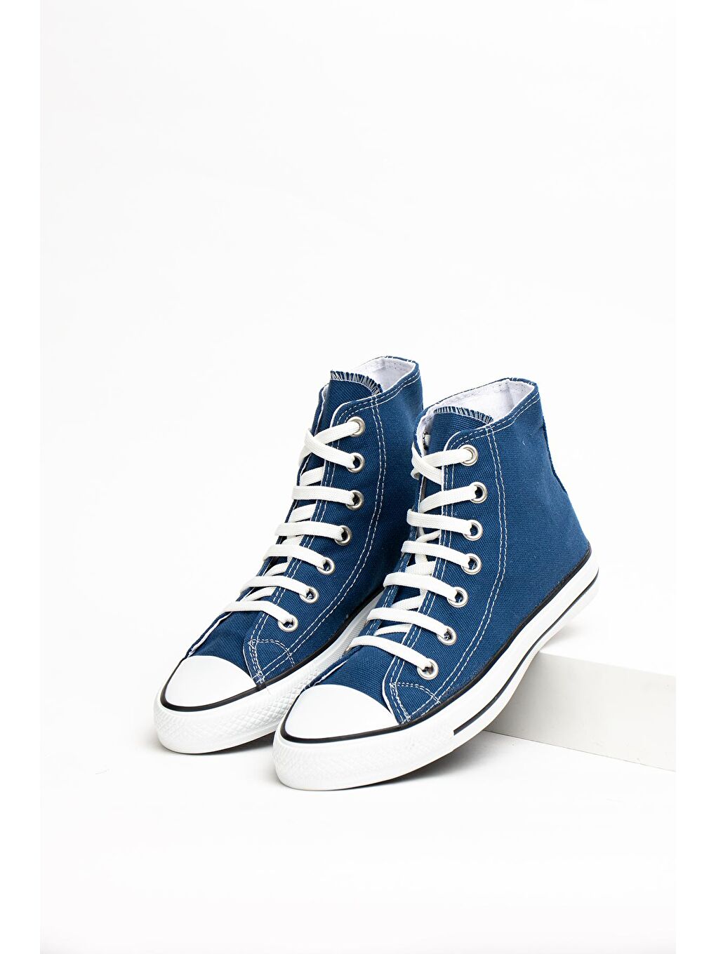 Mavi Bağcıklı Rahat Taban Erkek Sneaker 10-3030-22MKeten