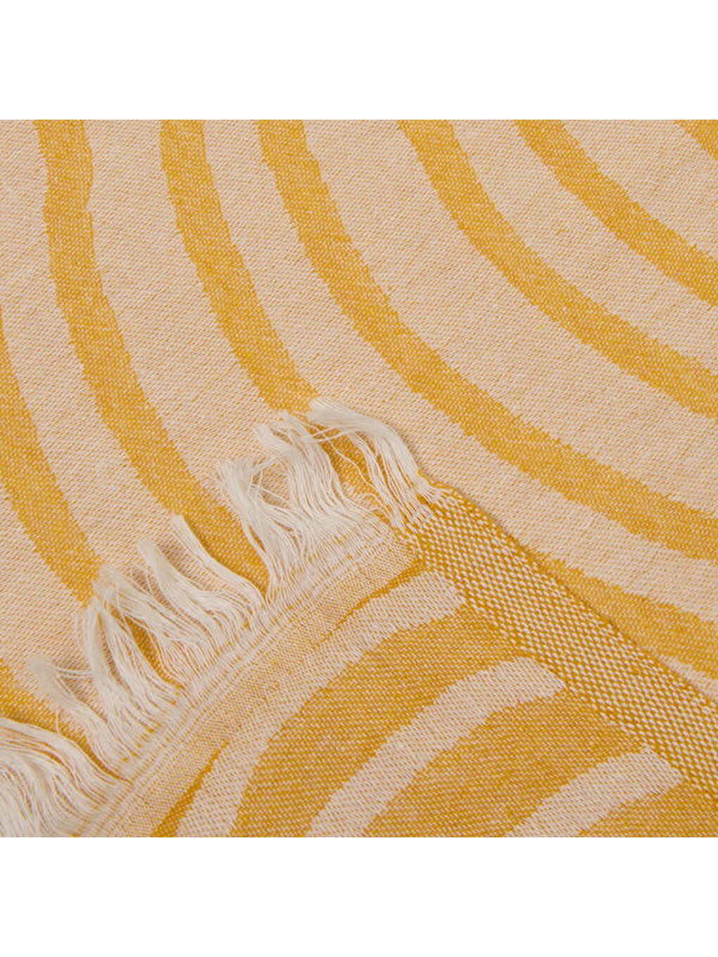 Soft Sun Madness Peştamal - Ekru - 90x160 cm-1