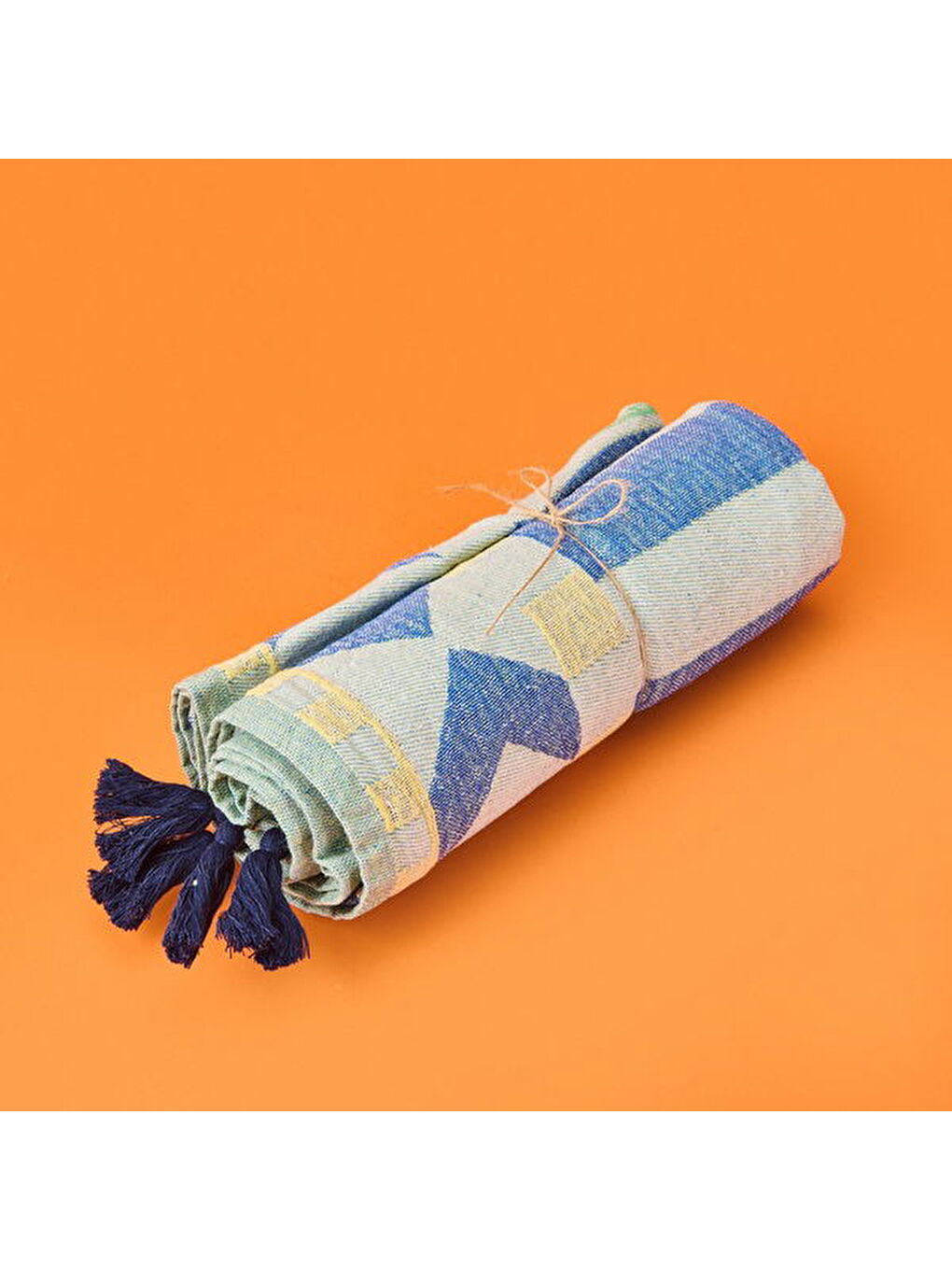 Soft Lime Cello Peştamal - Ekru - 90x160 cm-2