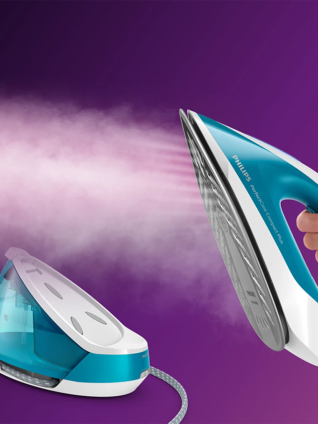 Gc7920/20 Perfectcare Compact Plus Buhar Kazanlı Ütü-6