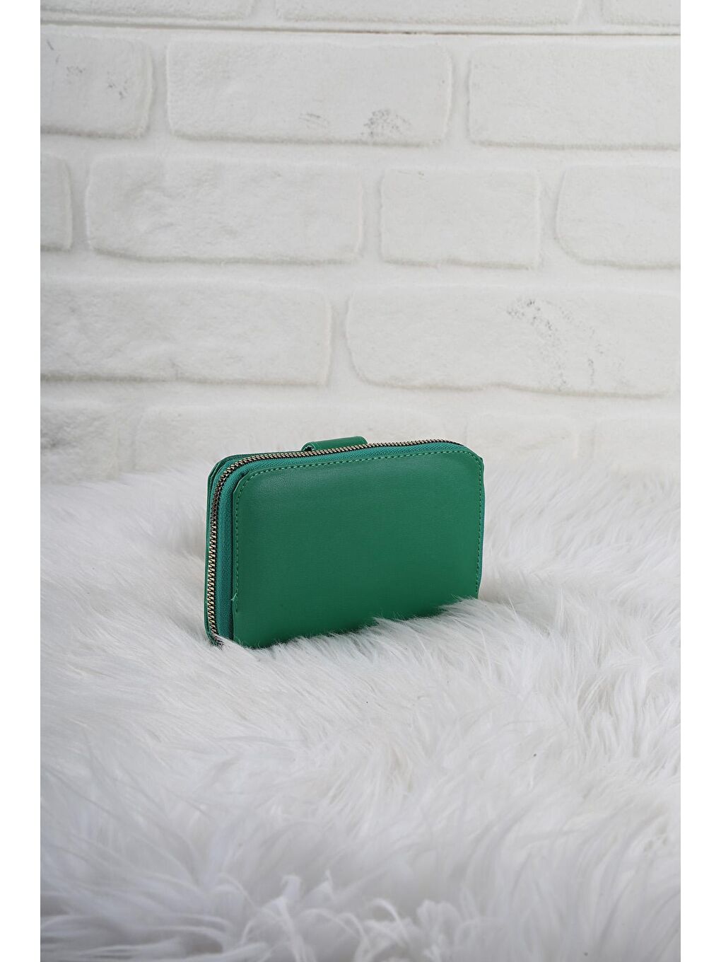 Yeşil Ön Cepli Cüzdan/Para Çantası-3