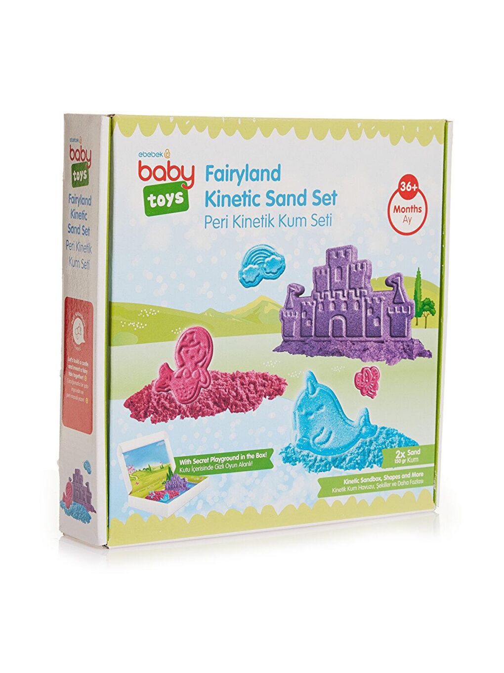 Baby Toys Karışık Kinetik Kum Seti Masal Diyarı 300 gr - 1