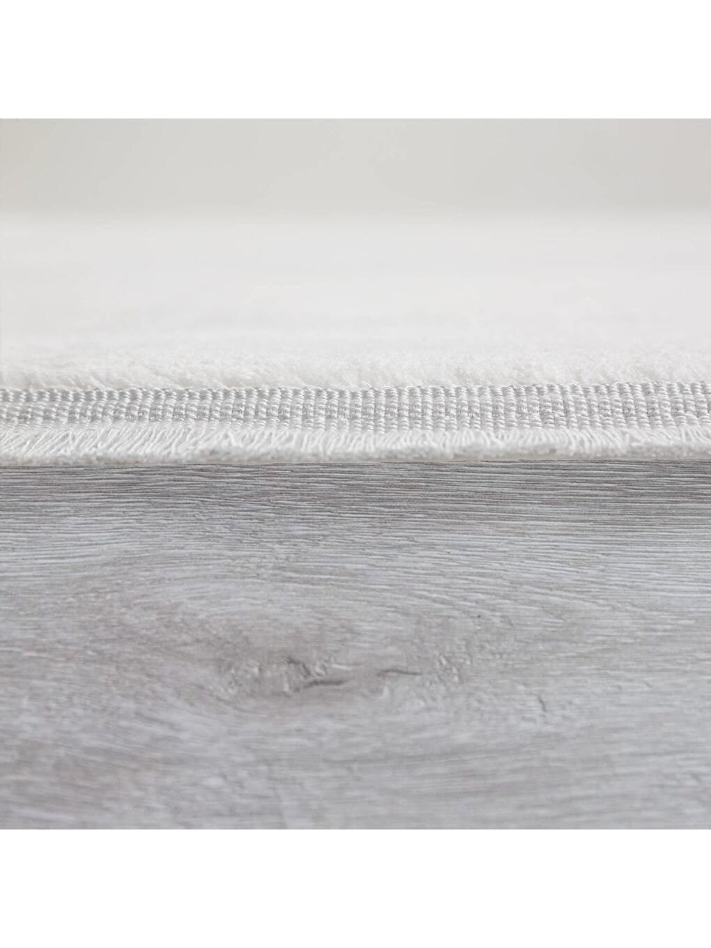 Beyaz Royal Püsküllü Halı 160x220 Optik-2