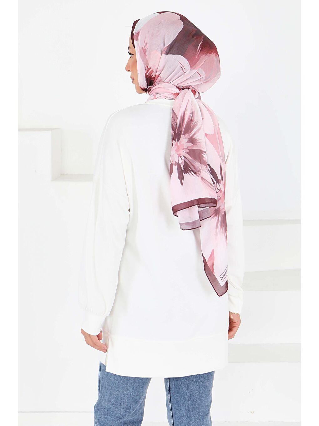 Yıldız Taş Detaylı Oysho Tunik Beyaz - 27673-3