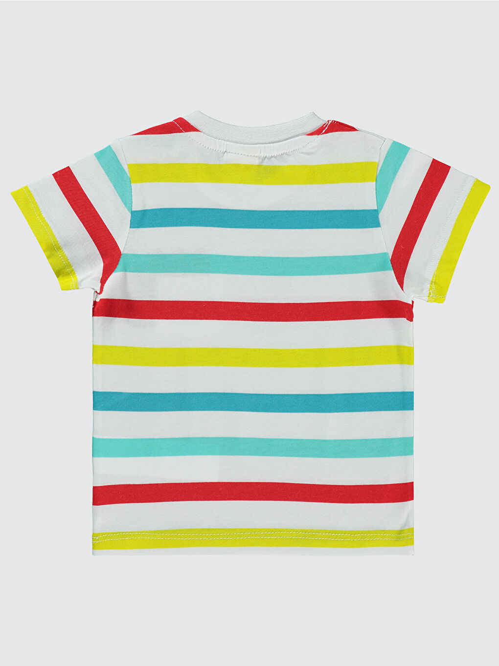 Baby Erkek Bebek Tişört 6-18 Ay Beyaz-1