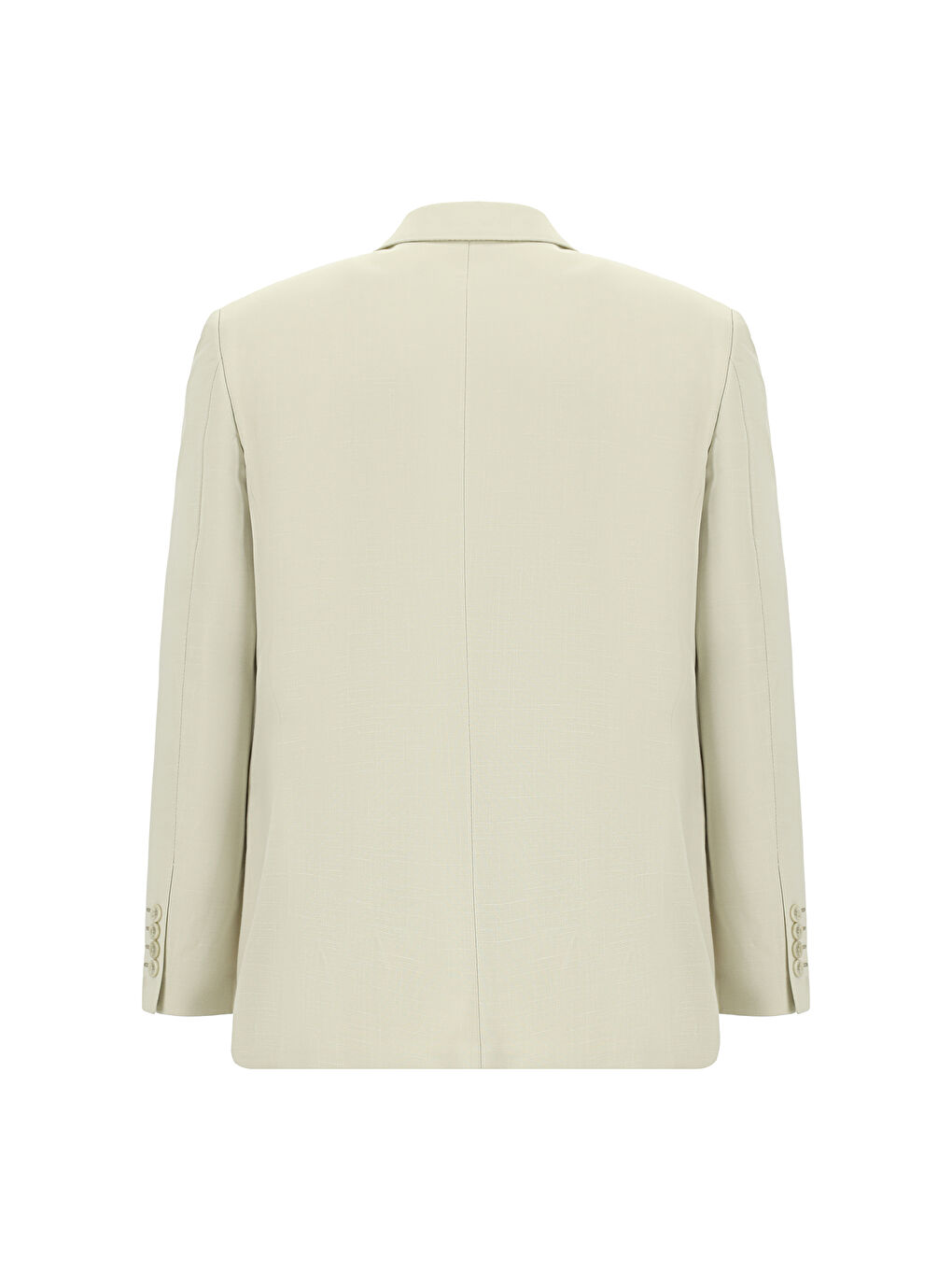 Bej 4 Drop Relaxed Fit Rahat Kesim Desenli Takım Elbise-2