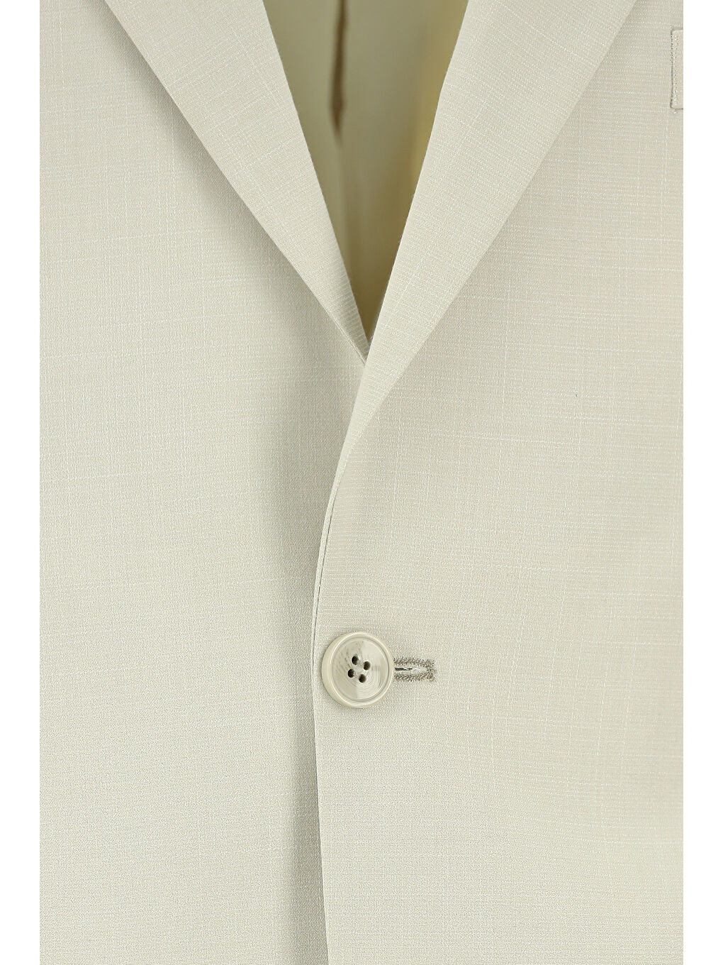 Bej 4 Drop Relaxed Fit Rahat Kesim Desenli Takım Elbise-3