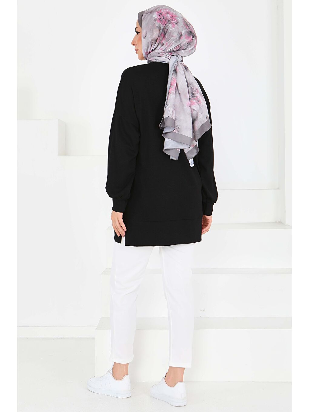 Yıldız Taş Detaylı Oysho Tunik Siyah - 27673-4