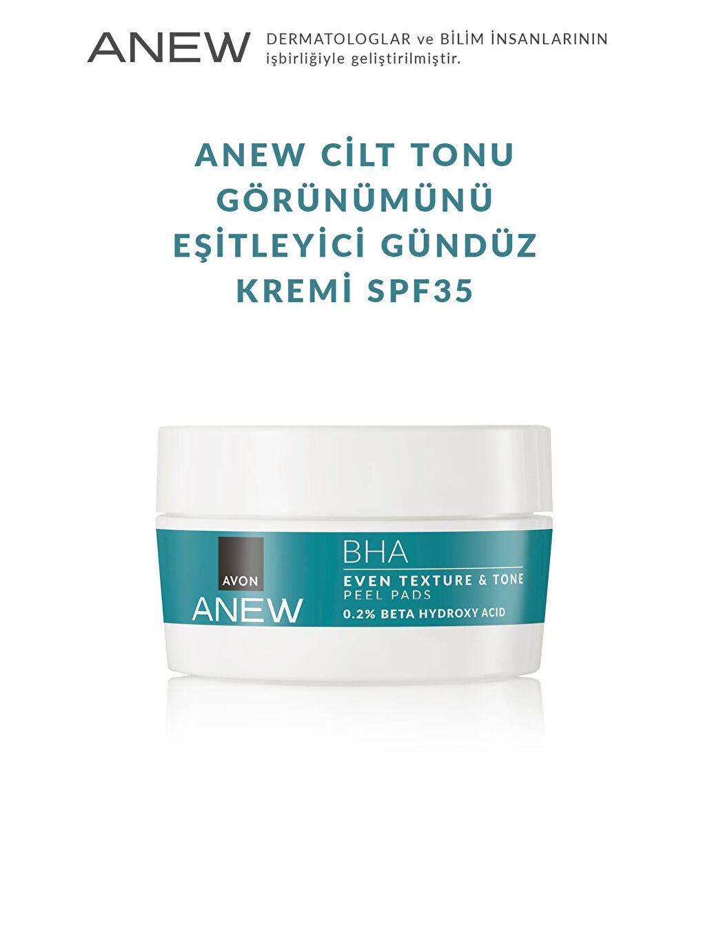 AVON Renksiz Anew BHA Cilt Tonu Görünümünü Düzgünleştiren Peeling Etkili Pedler 30 pcs. İkili Set - 2