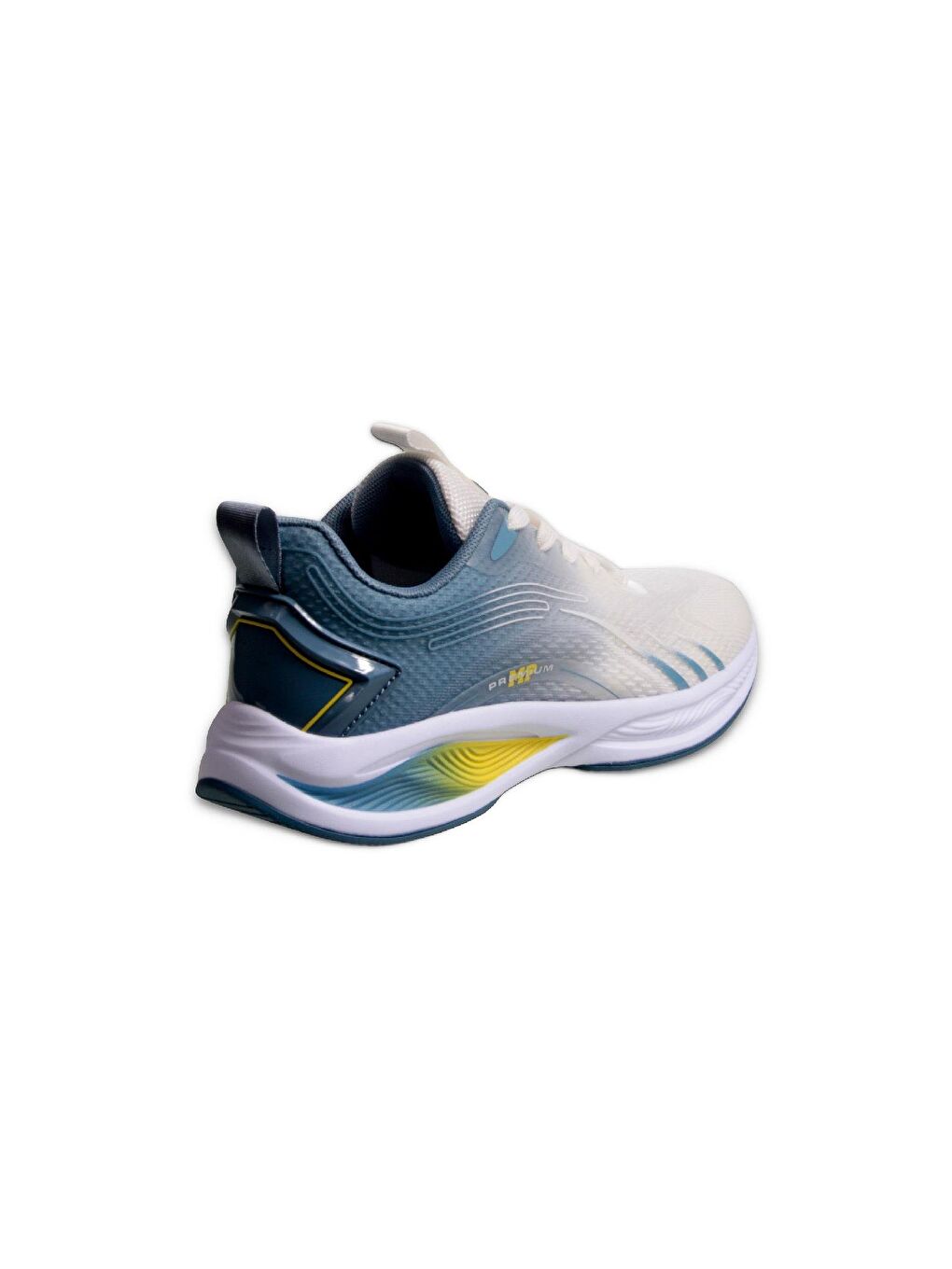 Kadın Spor Ayakkabı - Beyaz-Mavi, Fileli-3