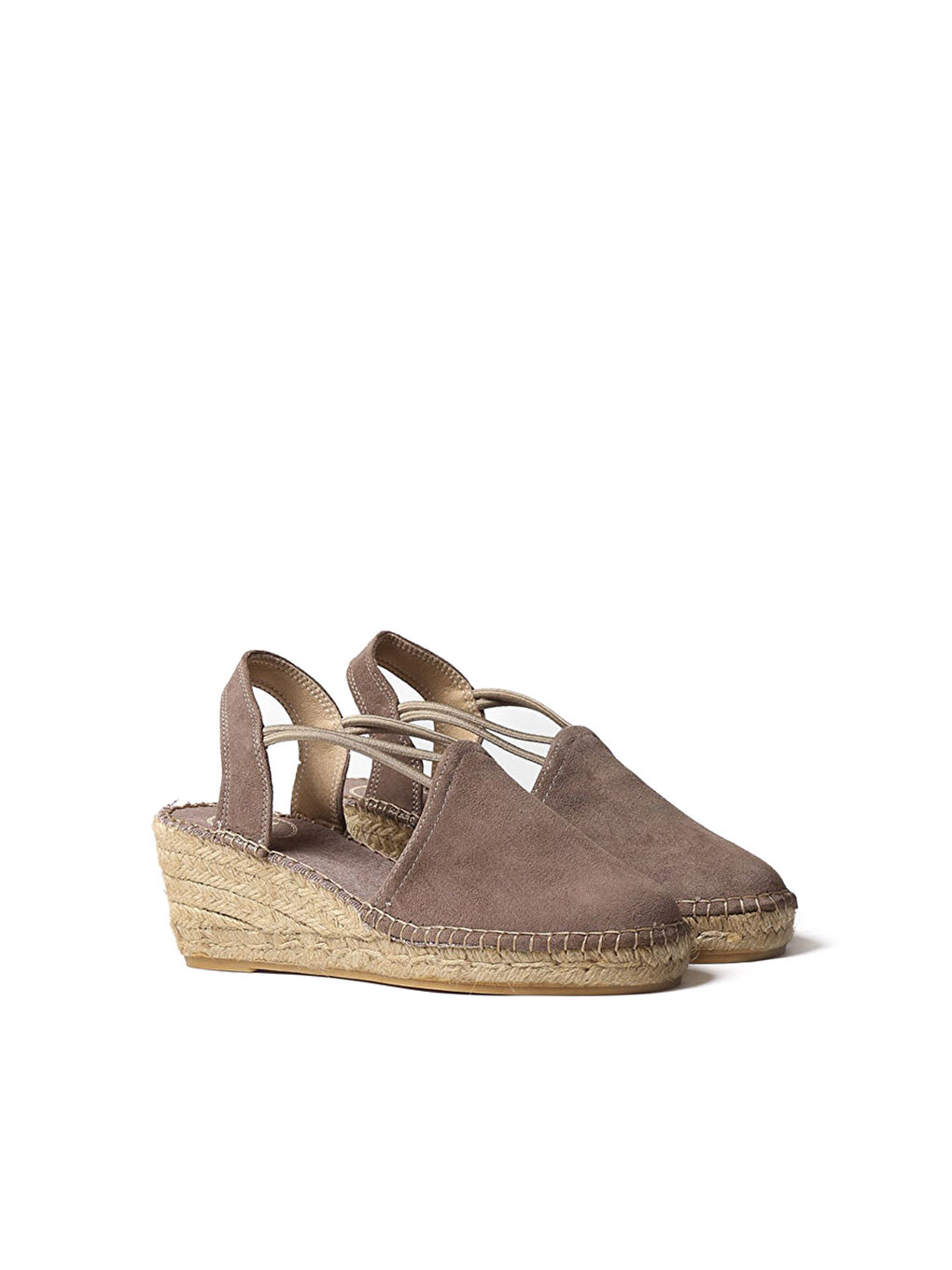 Kahverengi Kadın Sandalet Tremp Taupe-1