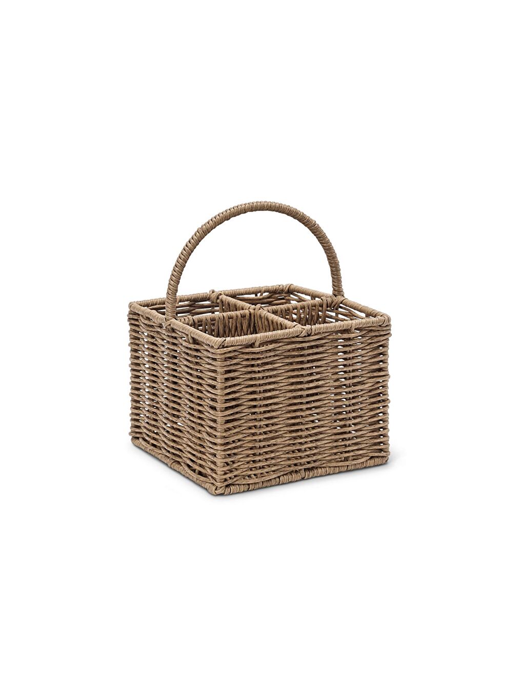 Kahverengi Çatal-Kaşıklık Sepet-1