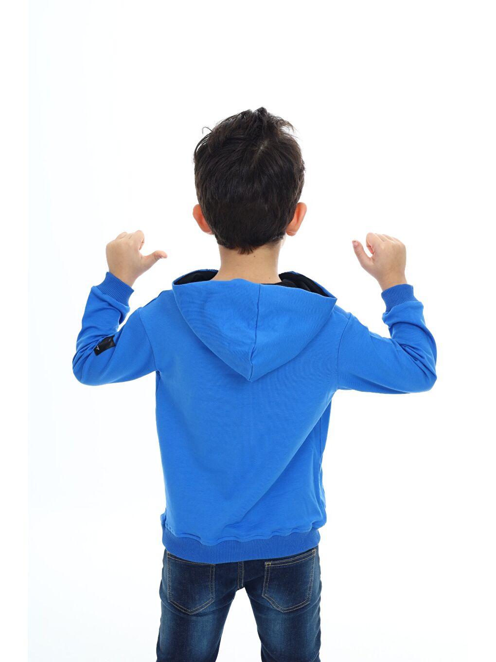 Toontoykids Mavi Erkek Çocuk Baskılı Sweatshirt - 4