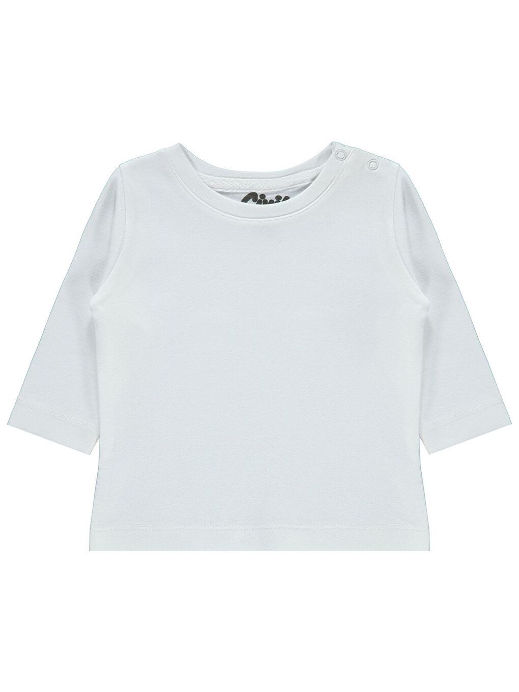 Baby Bebek Penye Sweatshirt 12-24 Ay Beyaz