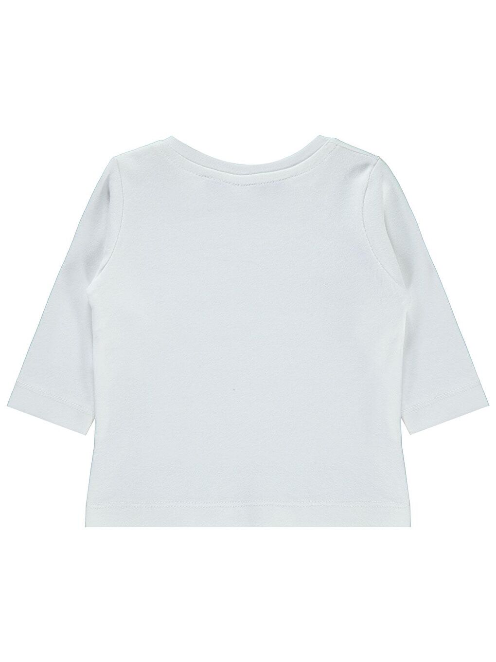 Baby Bebek Penye Sweatshirt 12-24 Ay Beyaz-1